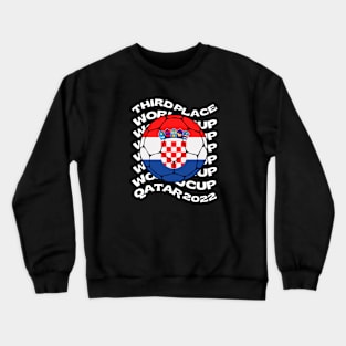 Croatia Football Third Place Crewneck Sweatshirt